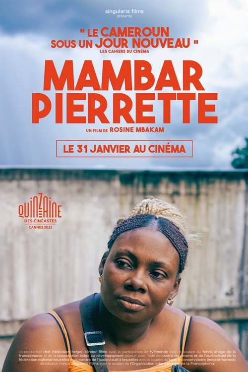 "Mambar Pierrette" film affiche réalisé par Rosine Mbakam