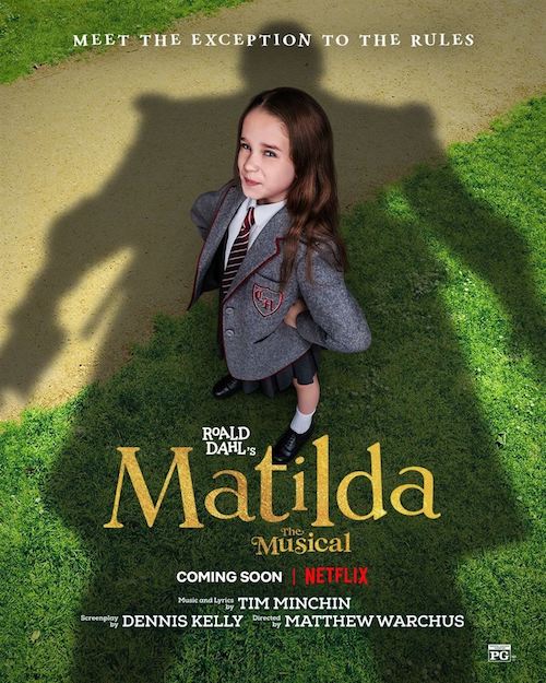 Matilda film affiche réalisé par Matthew Warchus