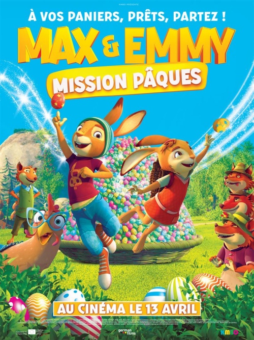 Max et Emmy : Mission Pâques film animation affiche réalisé par Ute von Münchow-Pohl