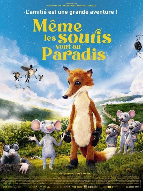 Même les souris vont au paradis film animation affiche réalisé par Denisa Grimmova et Jan Bubenicek