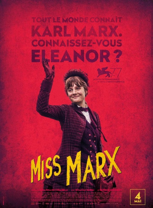 Miss Marx film affiche définitive réalisé par Susanna Nicchiarelli