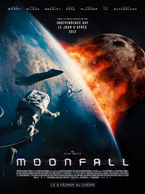 Moonfall film affiche réalisé par Roland Emmerich