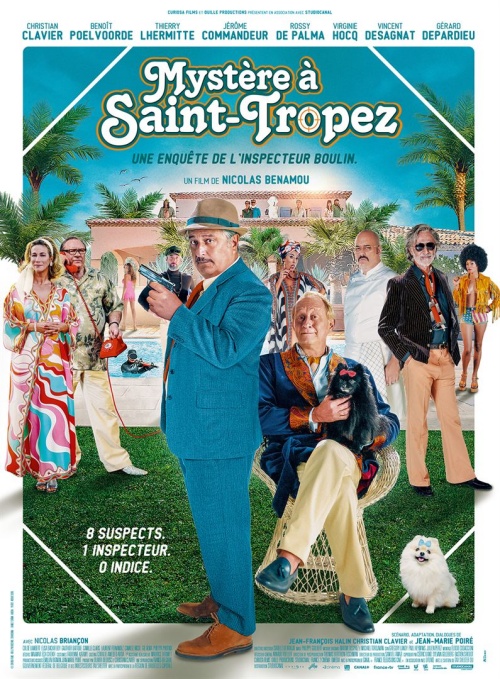 Mystère à Saint-Tropez film affiche réalisé par Nicolas Benamou