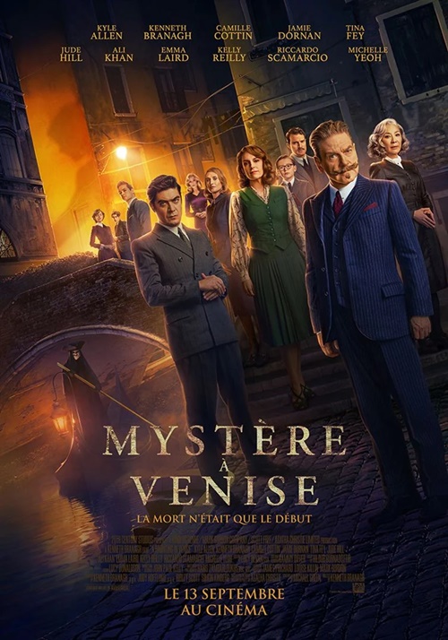 Mystère à Venise film affiche réalisé par Kenneth Branagh