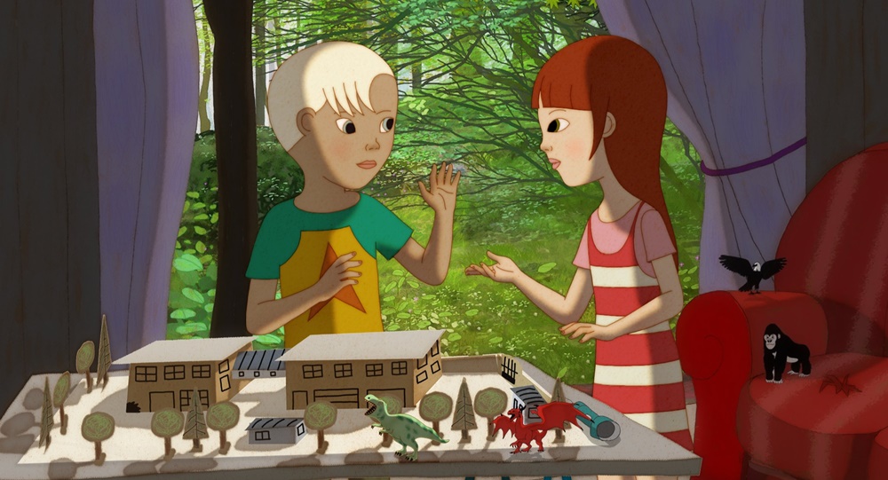 Nina et le secret du hérisson film animation animated feature movie