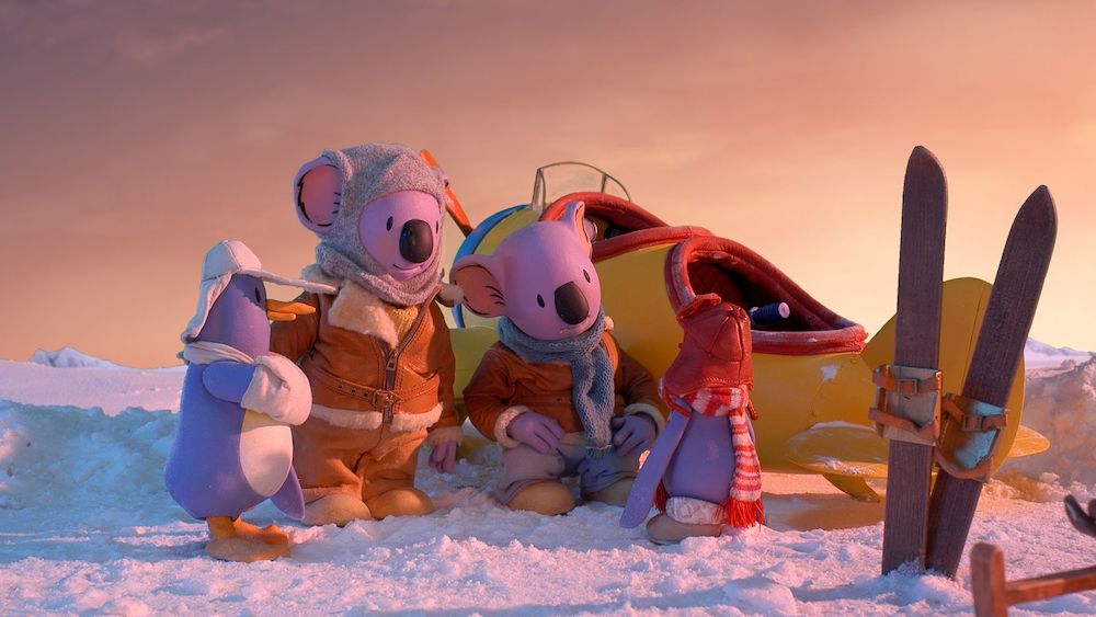 Noël avec les frères Koalas film d'animation animated movie