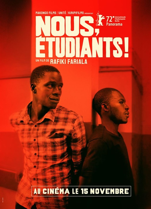 "Nous étudiants" film affiche réalisé par Rafiki Fariala