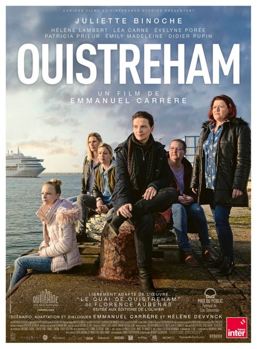 Ouistreham film affiche définitive réalisé par Emmanuel Carrère
