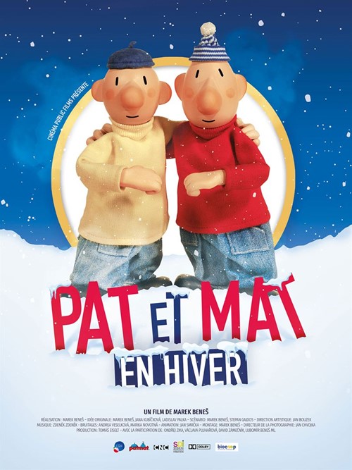 Pat et Mat en hiver film animation affiche