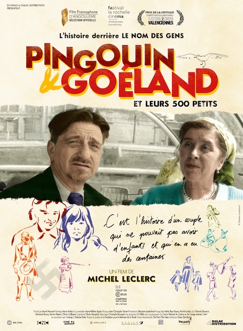 Pingouin et Goéland et leurs 500 petits film documentaire affiche réalisé par Michel Leclerc