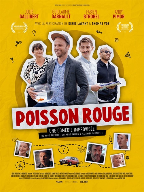 Poisson Rouge film affiche réalisé par Hugo Bachelet, Clément Vallos et Matthieu Yakovleff