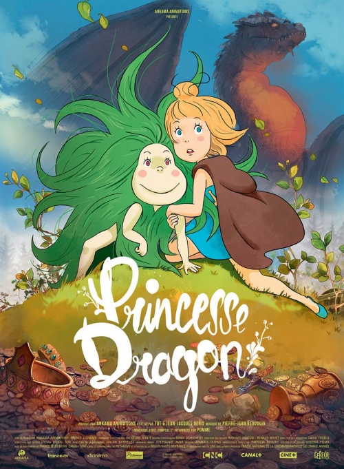 Princesse Dragon film animation affiche réalisé par Jean-Jacques Denis et Anthony Roux