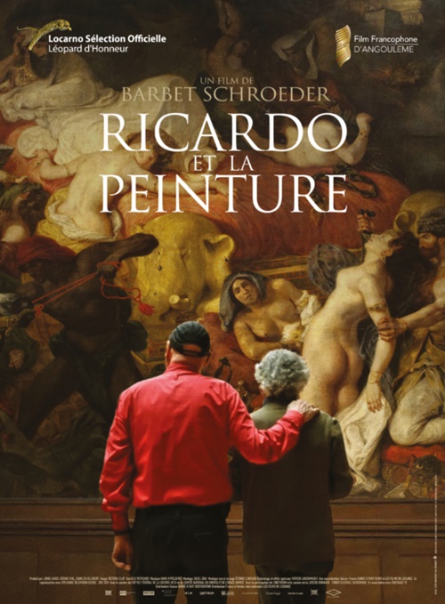 Ricardo et la peinture film documentaire affiche réalisé par Barbet Schroeder