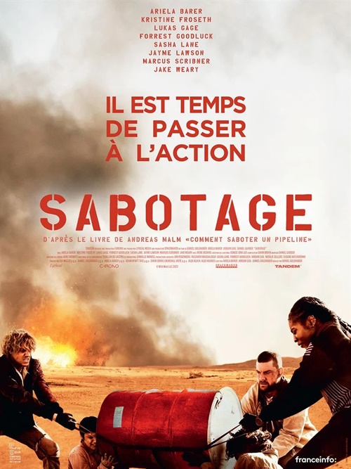 Sabotage film affiche réalisé par Daniel Goldhaber