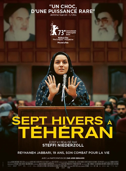 Sept Hivers à Téhéran film documentaire affiche réalisé par Steffi Niederzoll
