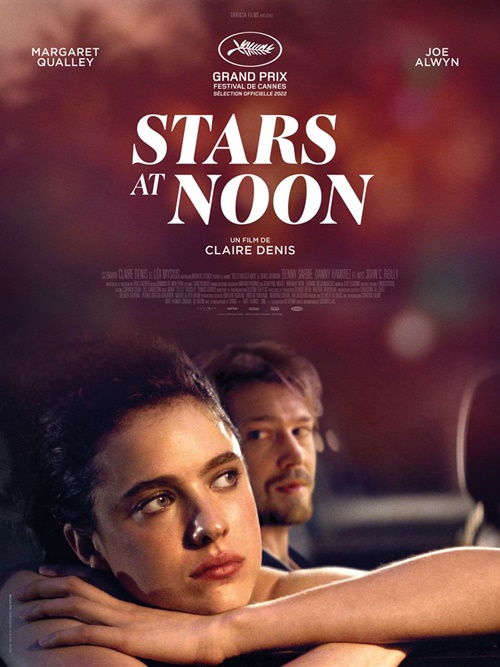 Stars at noon film affiche définitive réalisé par Claire Denis
