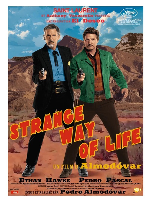 Strange Way of Life film affiche réalisé par Pedro Almodóvar