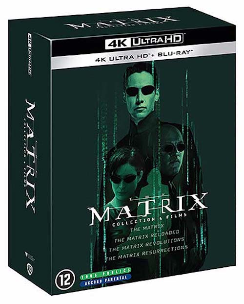 Test 4K/Blu-ray : QUADRILOGIE MATRIX