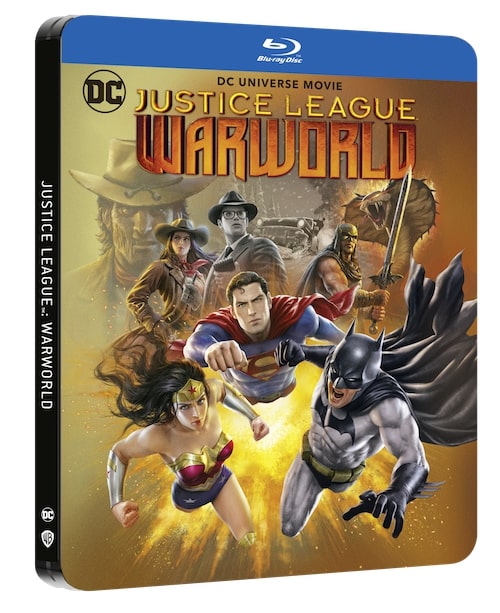 Test Blu-ray JUSTICE LEAGUE WARWORLD