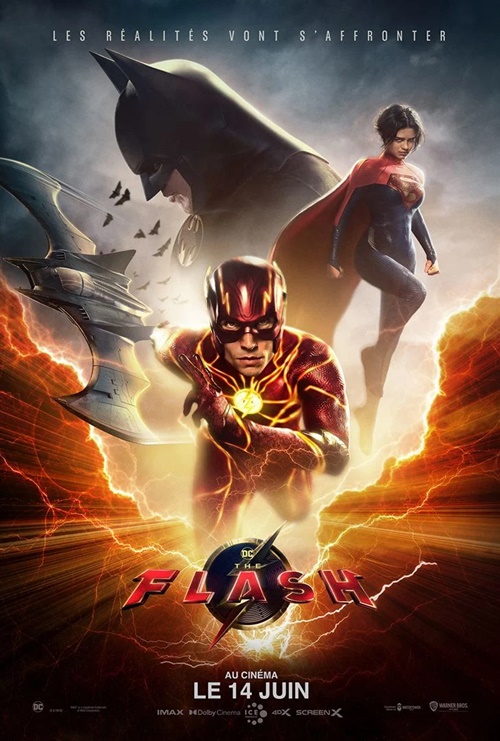 The Flash film affiche réalisé par Andy Muschietti
