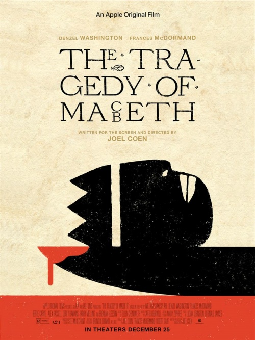 The Tragedy of Macbeth film affiche réalisé par Joel Coen