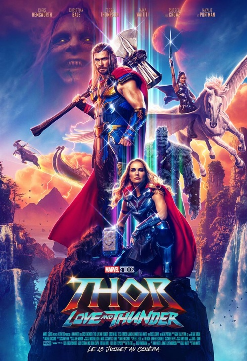Thor 4 : Love and thunder film affiche réalisé par Taika Waititi