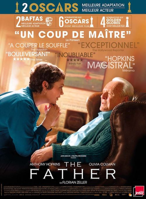 Top 2021 The Father élu meilleur film pour Abus de Ciné affiche The Father