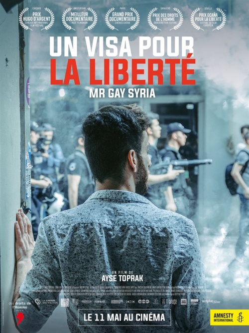 Un visa pour la liberté : Mr. Gay Syria film documentaire affiche réalisé par Ayşe Toprak