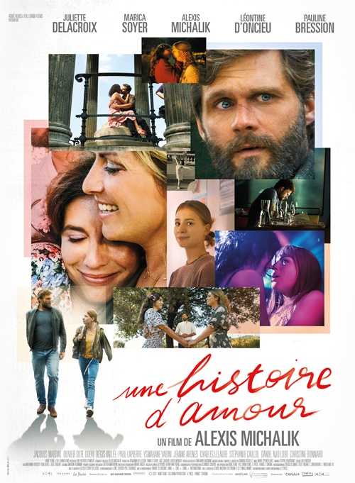 Une histoire d'amour (2023) film affiche réalisé par Alexis Michalik