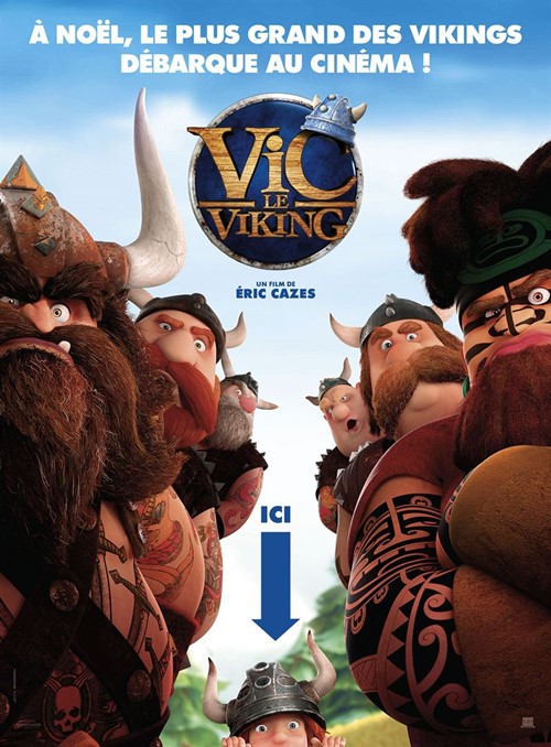 Vic le viking film animation affiche