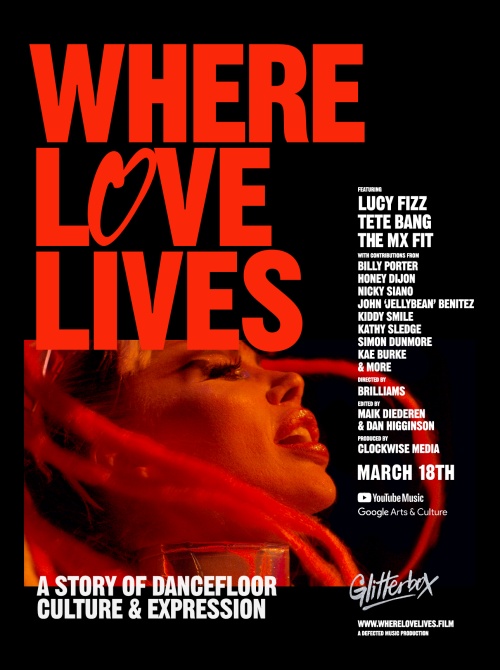 Where Love Lives - Glitterbox film documentaire affiche réalisé par Brilliams