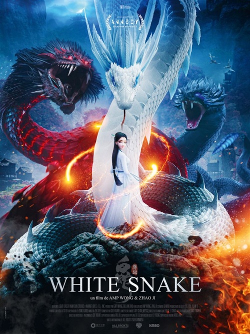 White snake film animation affiche définitive réalisé par Ji Zhao et Amp Wong