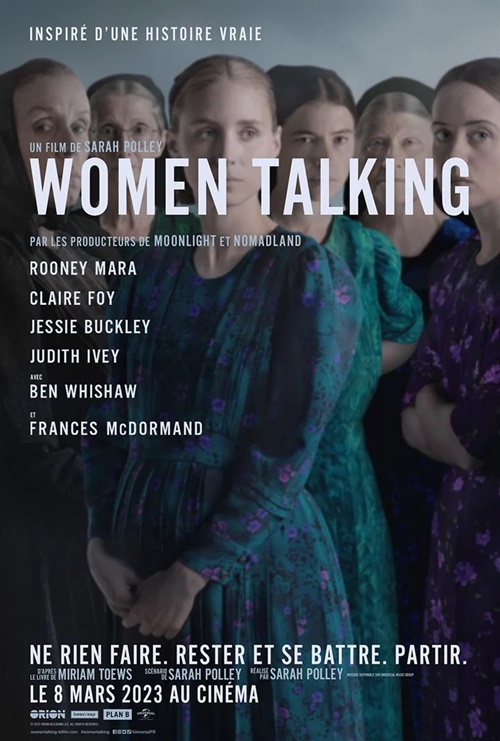 Women Talking film affiche réalisé par Sarah Polley