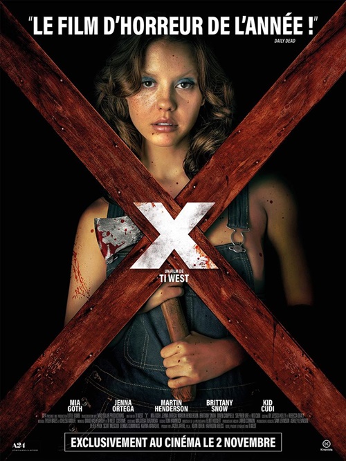 X film affiche réalisé par Ti West