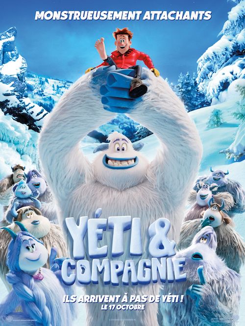 Yéti et Compagnie film d'animation affiche réalisé par Karey Kirkpatrick et Jason A. Reisig